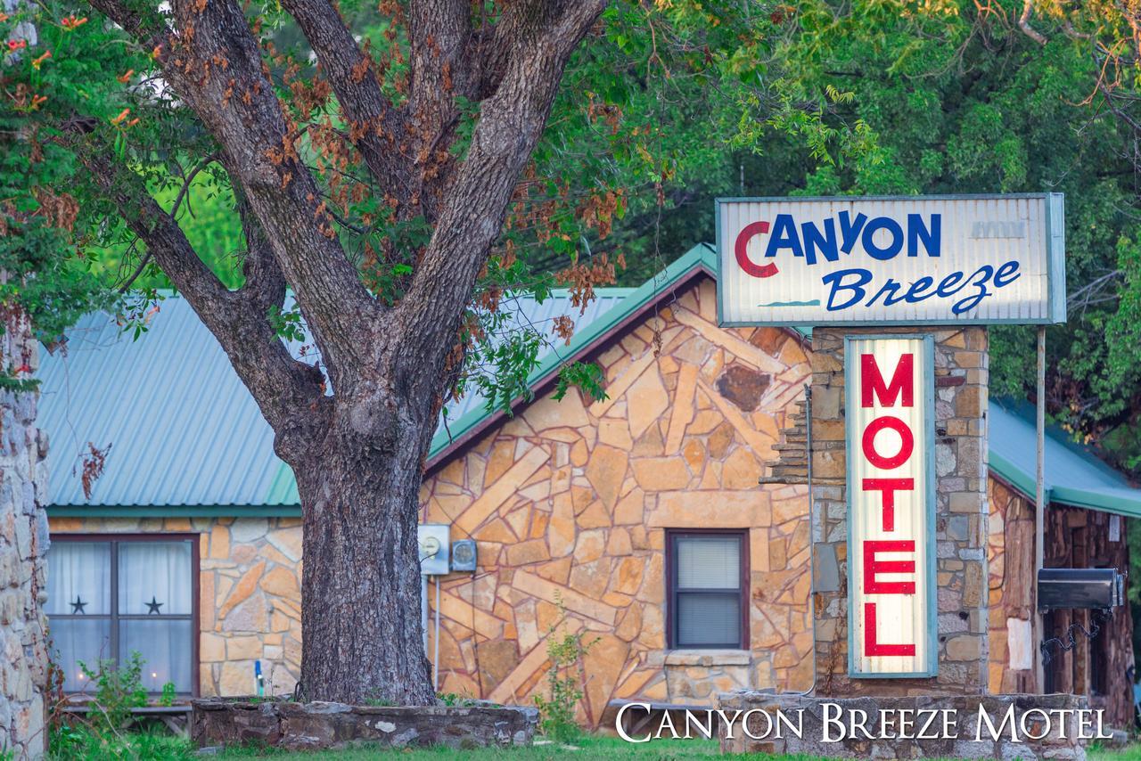 Canyon Breeze Motel Sulphur Esterno foto